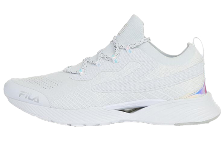 FILA RGB Fle Comfortable Fabric Low top Running Shoes Unisex White Korean Style