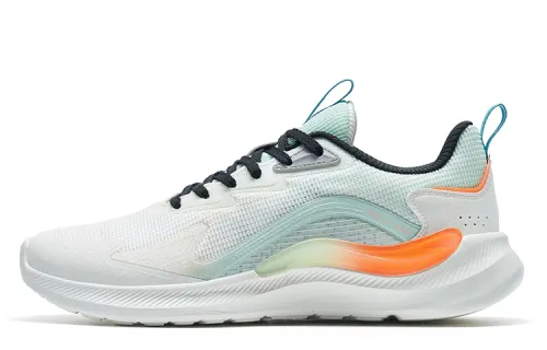 Xtep Xingyun 2.0 lightweight shock-absorbing non-slip wear-resistant breathable and lightweight low-top running shoes men's white green
