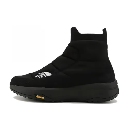 THE NORTH FACE Shelter Knit Comfortable Slip Resistant Abrasion Resistant High top Outdoor Shoes Unisex Black