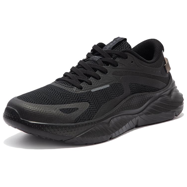 361° Cushioning Abrasion Resistant Breathable Low top Running Shoes Men’s Black