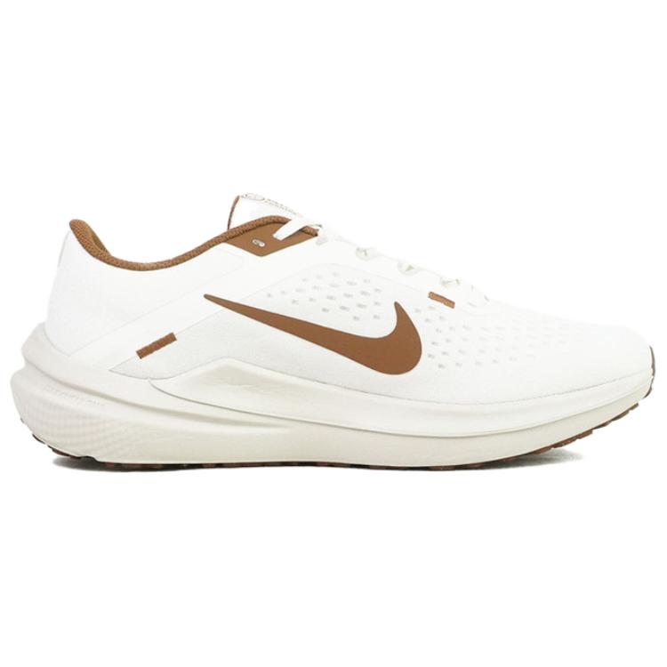 Nike Air Winflo 10 Fabric Cushioning, Wear Resistant Low top Casual Running Shoes Men’s White