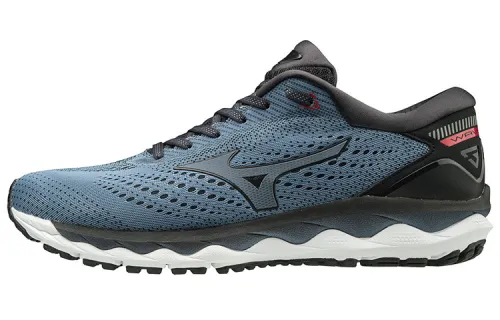 Mizuno SKY Slip Resistant, Abrasion Resistant, Breathable Low top Running Shoes Men's Blue