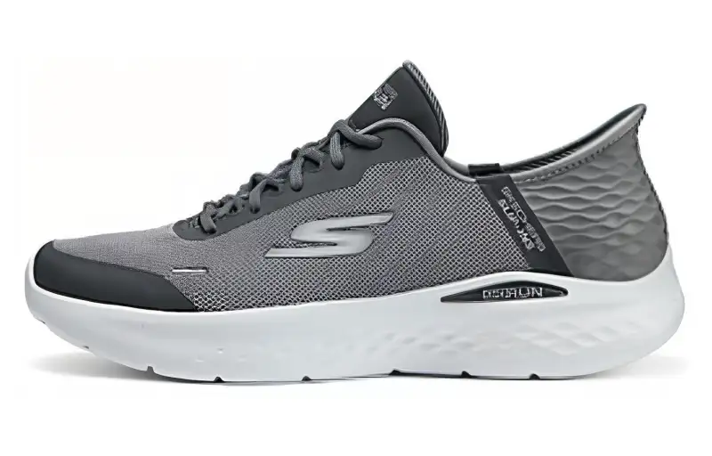 Skechers GO RUN Fabric Abrasion Resistant Breathable Abrasion Resistant Breathable Low top Casual Running Shoes Men's