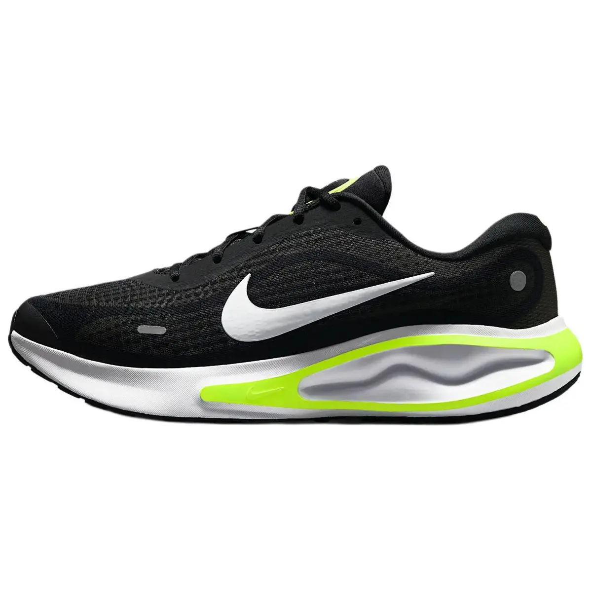Nike Journey Run Comfortable Low top Running Shoes Men's Black White