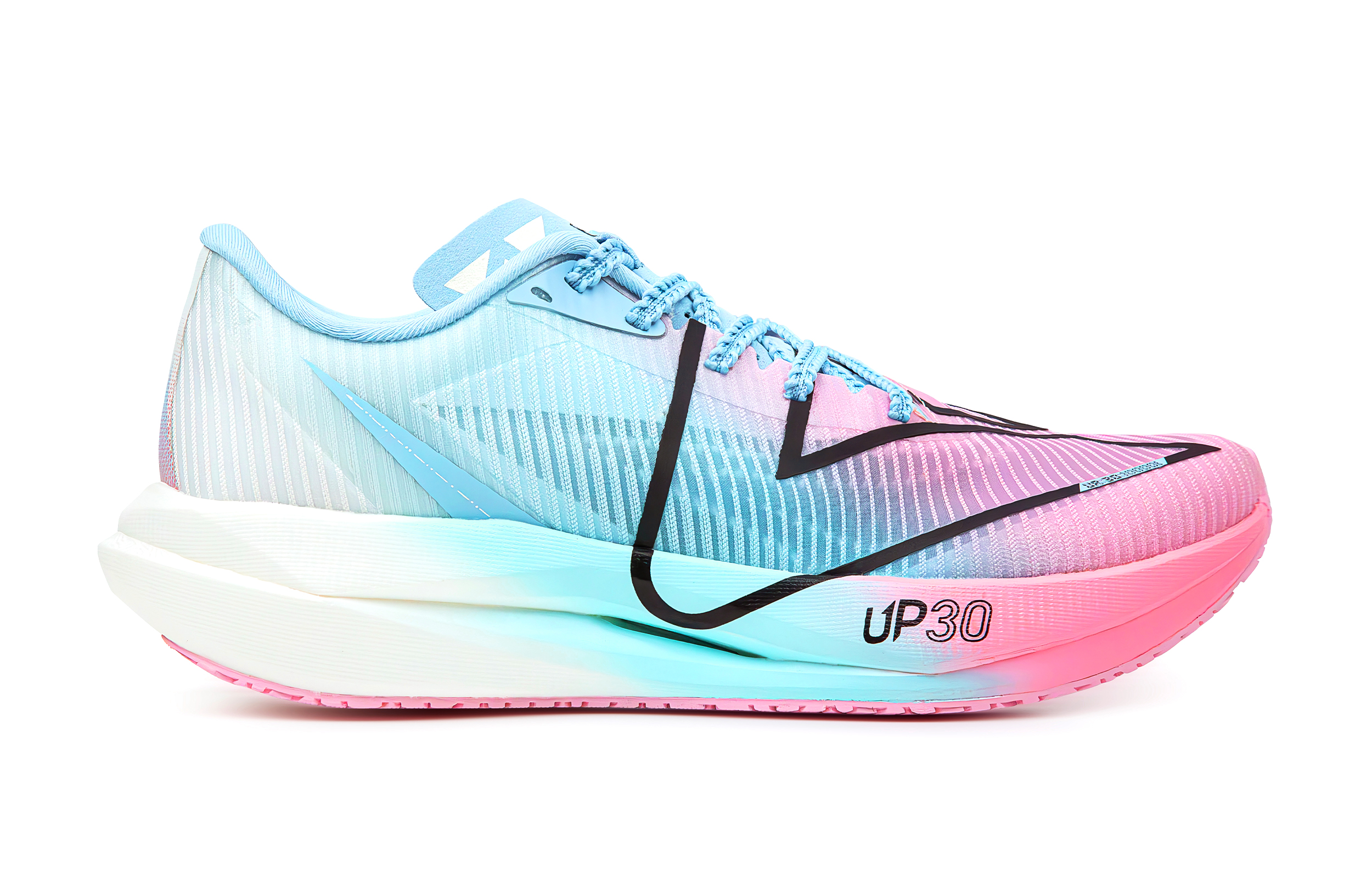 PEAK Taichi UP303.0 Running Shoes Unisex Low Top Pink Blue Multicolor