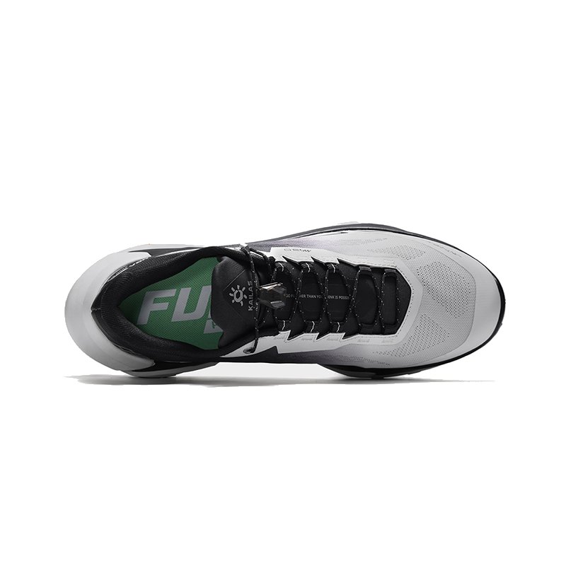 KAILAS FUGA YAO2 Running Shoes Men’s Low Top Light Gray/Ink Black