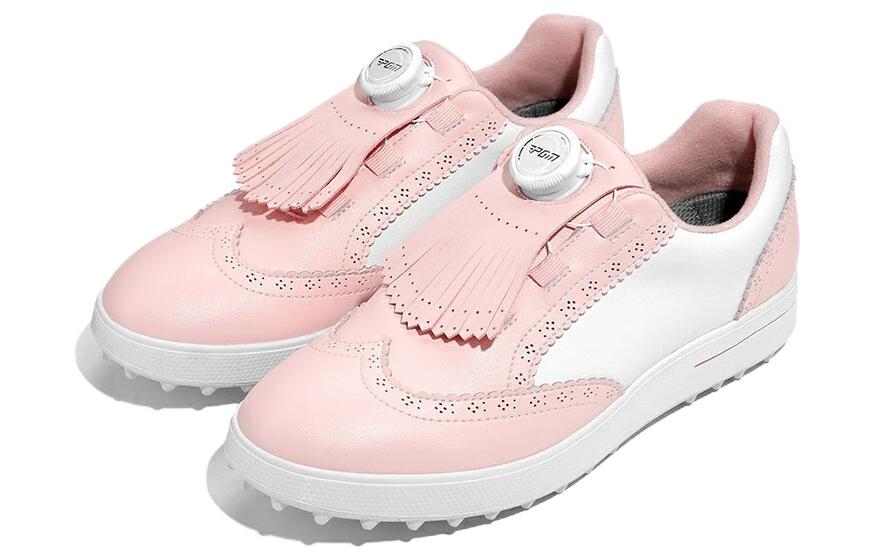 PGM Waterproof And Slip Resistant Low top Golf Shoes Women’s White Pink