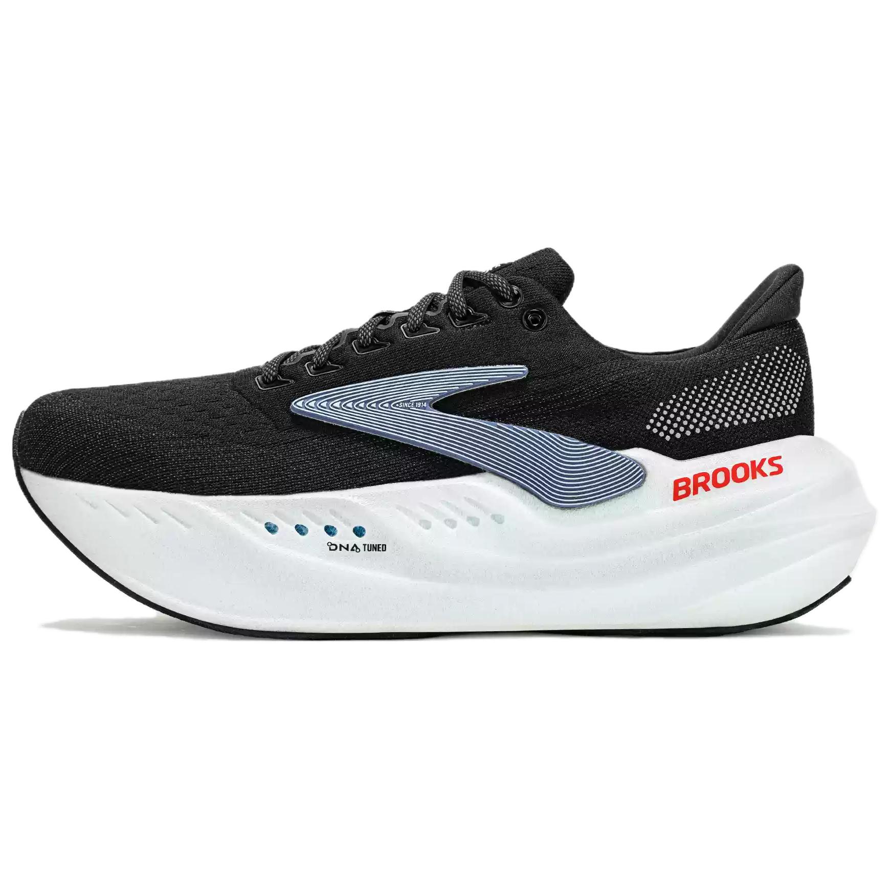 Brooks Brooks Glycerin max super glycerin running shoes soft and comfortable low-top casual marathon long-distance running shoes men's black