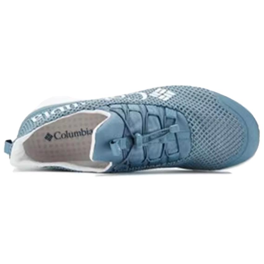 Columbia River Trekking Shoes Fabric Cushioning Breathable Support Lightweight Low top Outdoor Shoes Men’s Gray Blue