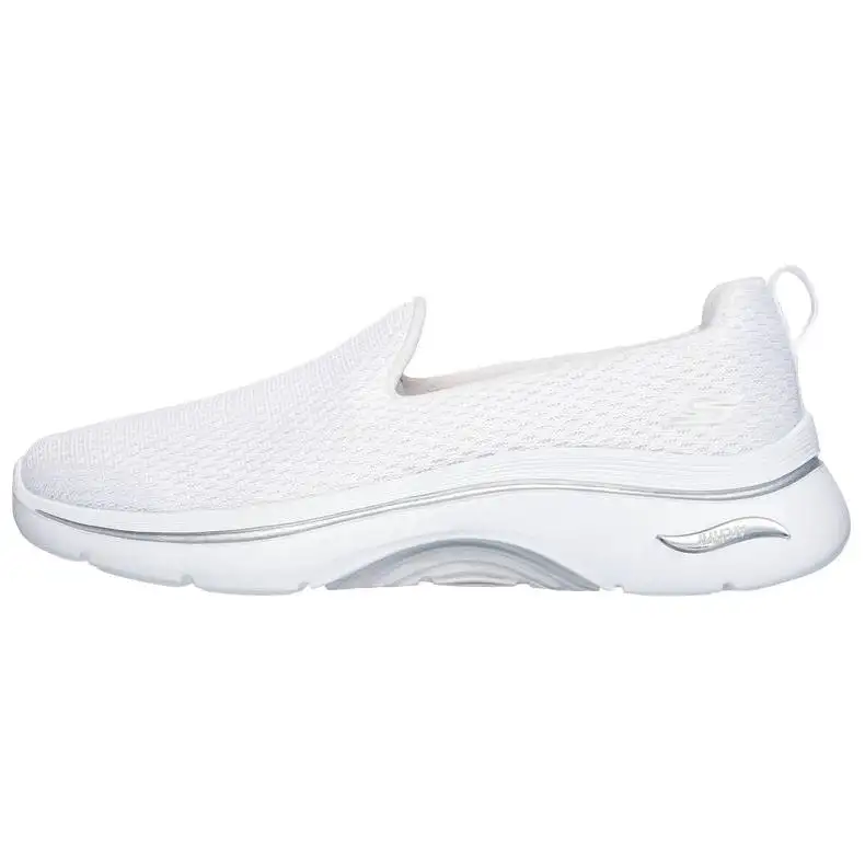 Skechers Go Walk Arch Fit Cushioning Support Low top Casual Running Shoes Women's White