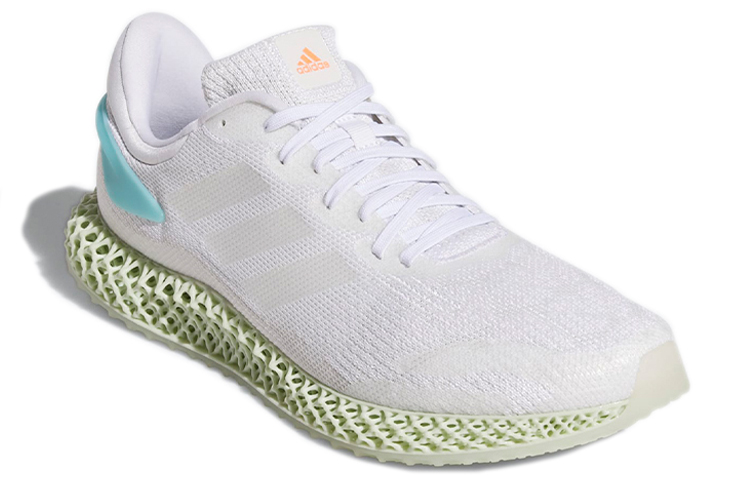 Кроссовки adidas 4D Run 1.0 Ltd (бело-синие) — Белыйсиний — фото 3