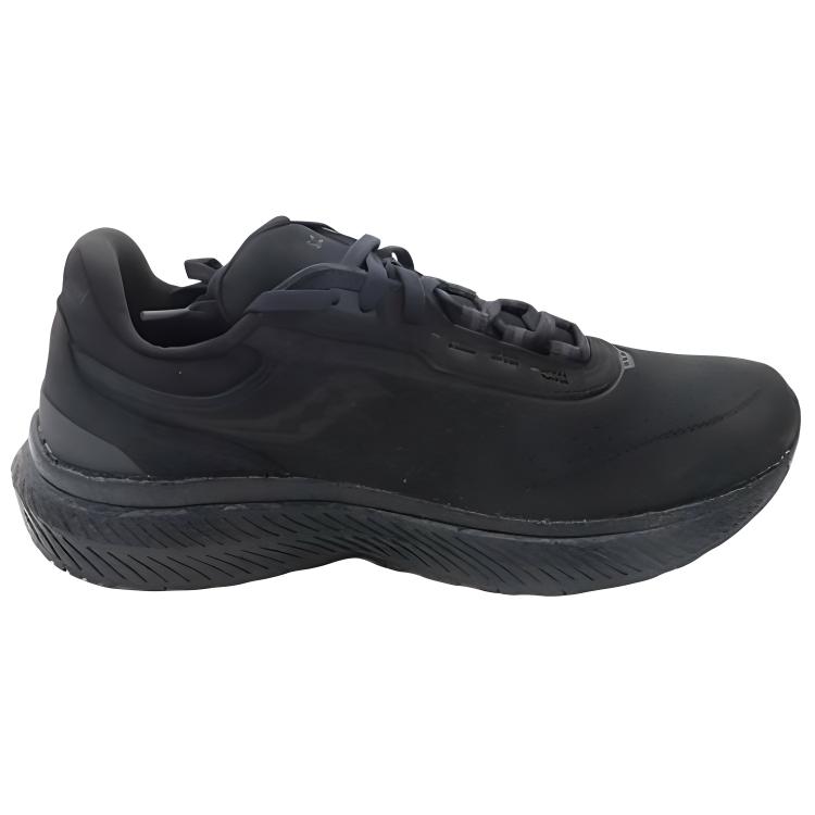 Saucony Triumph Victory 21 Cushioning Slip Resistant Low top Running Shoes Unisex Black