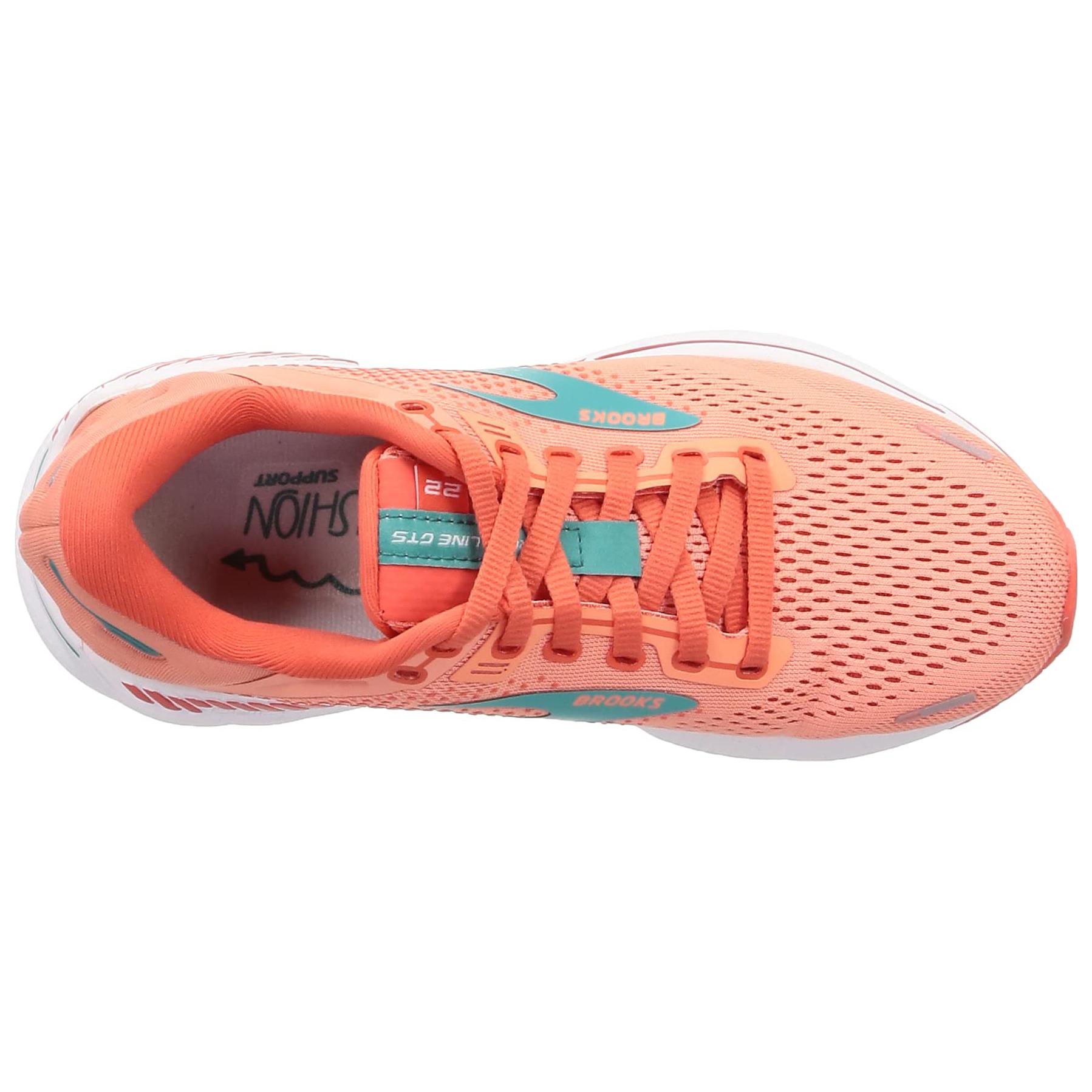 Brooks Adrenaline GTS 22 Comfortable Slip Resistant Low top Running Shoes Women’s Pink