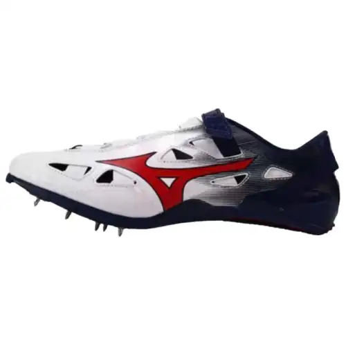 Mizuno GEO SPRINT 4 Cushioning, Wear Resistant Low top Running Shoes Unisex Red Blue White