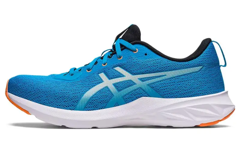 Asics Comfortable Abrasion Resistant Breathable Low top Running Shoes Men's Blue