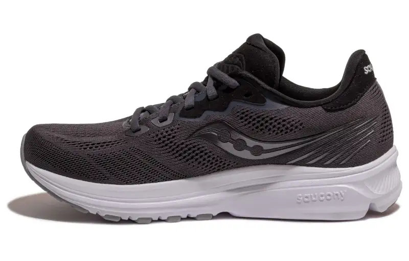 Saucony Ride Yutu 14 Low top Running Shoes Men's Black White