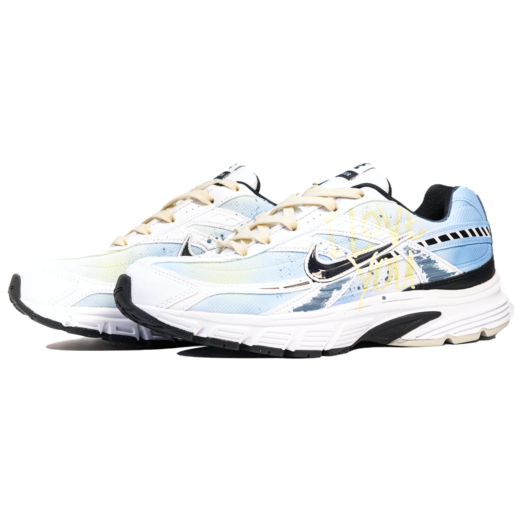 Nike Initiator Cushioning Breathable Low top Running Shoes Unisex Blue