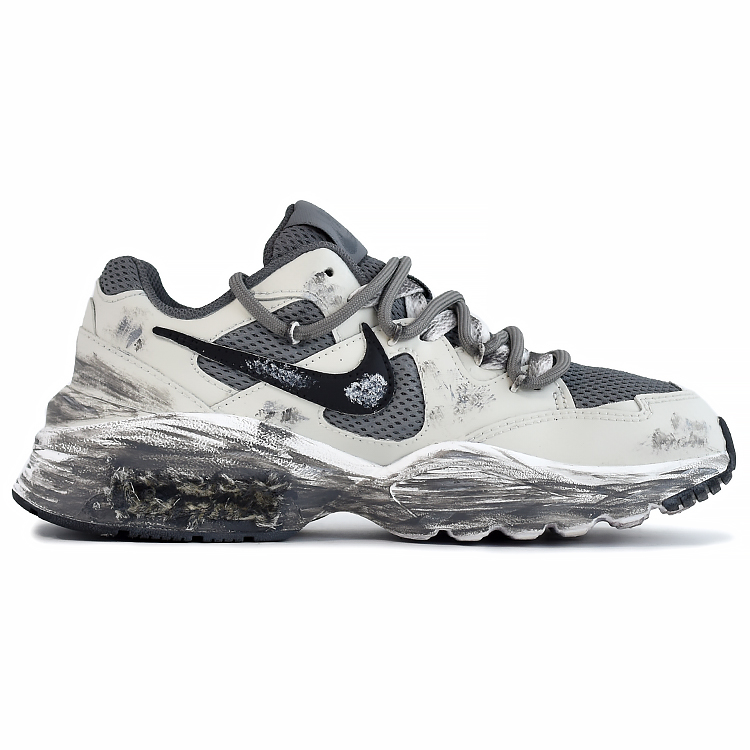 Nike Air Max Fusion Abrasion Resistant Low top Running Shoes Men’s White Gray
