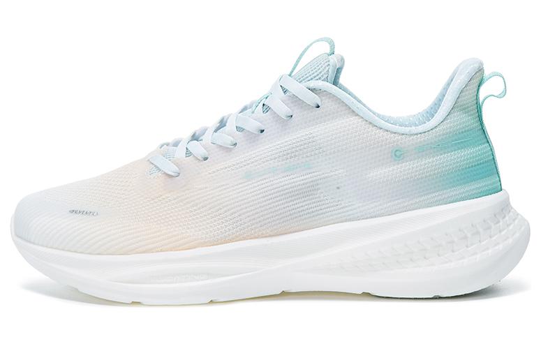 Erke Cushioning Abrasion Resistant Cushioning, Wear Resistant Low top Running Shoes Women’s White Orange
