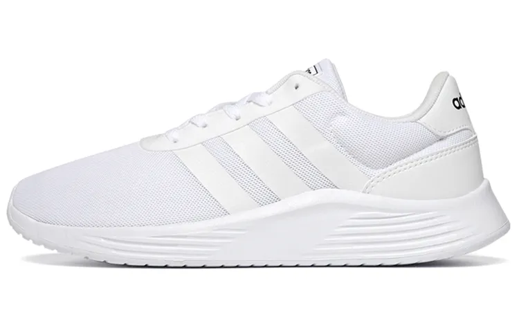 Adidas Cloudfoam Lite Racer Low top Casual City Commuting Running Shoes Men's Pure White