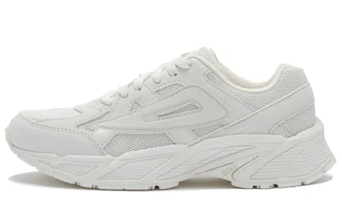 FILA Platform Low top Running Shoes Unisex Beige Korean Style
