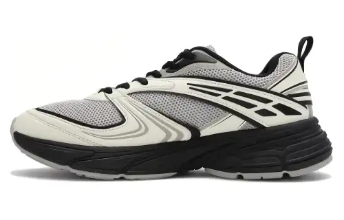 FILA Interrun Mesh, Synthetic Leather Low top Running Shoes Unisex White