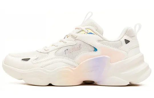 361° Chunky Sneakers Women's Low Top Feather White