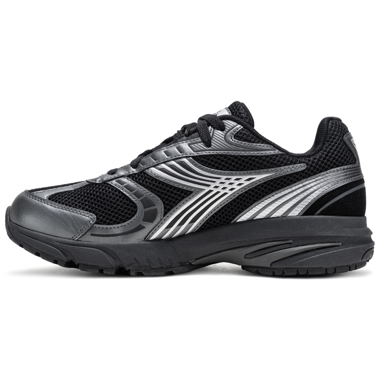 Diadora Breathable Low top Running Shoes Unisex Black