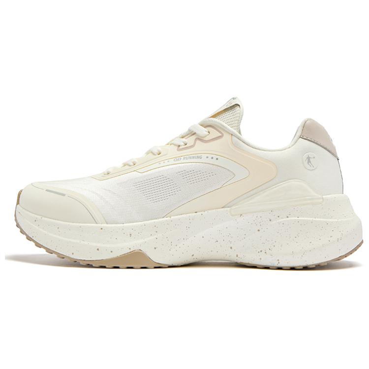 QIAODAN Cushioning Breathable Rebound Low top Casual Running Shoes Women’s Ecru