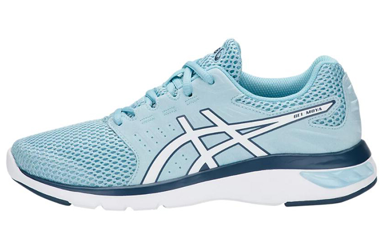 ASICS Gel moya Sports Abrasion Resistant Breathable Low top Running Shoes Women's Sea Blue