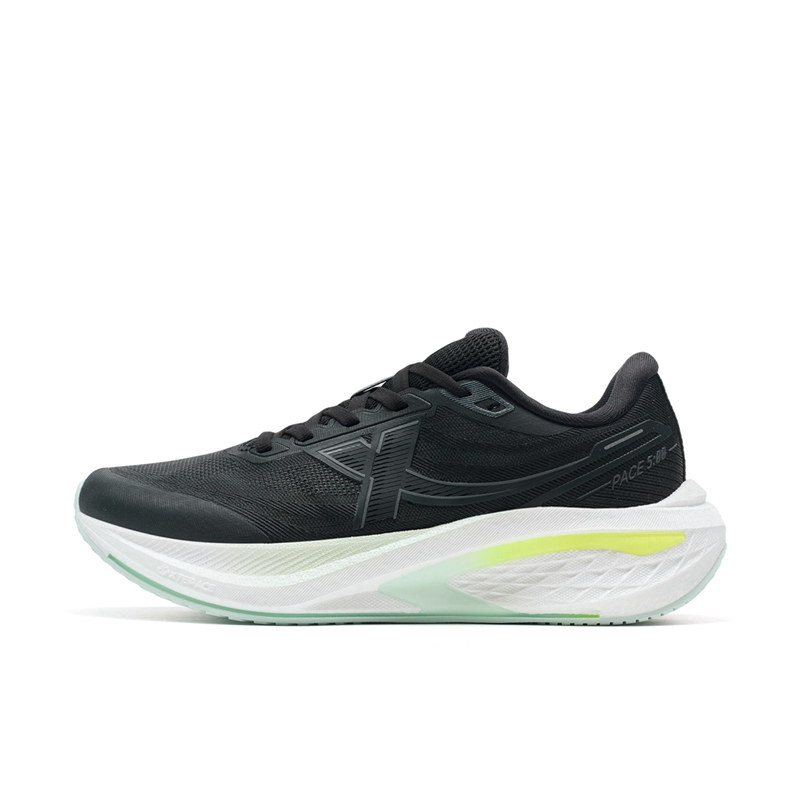XTEP 5 Speed 3 Cushioning Breathable Low top TPU Physical Fitness Test & Exam Training Running Shoes Women’s Black