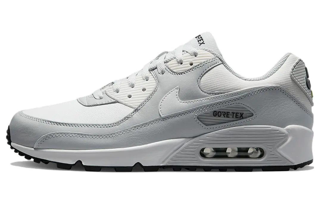 Nike Air Max 90 Low top Casual Running Shoes Men's Gray White