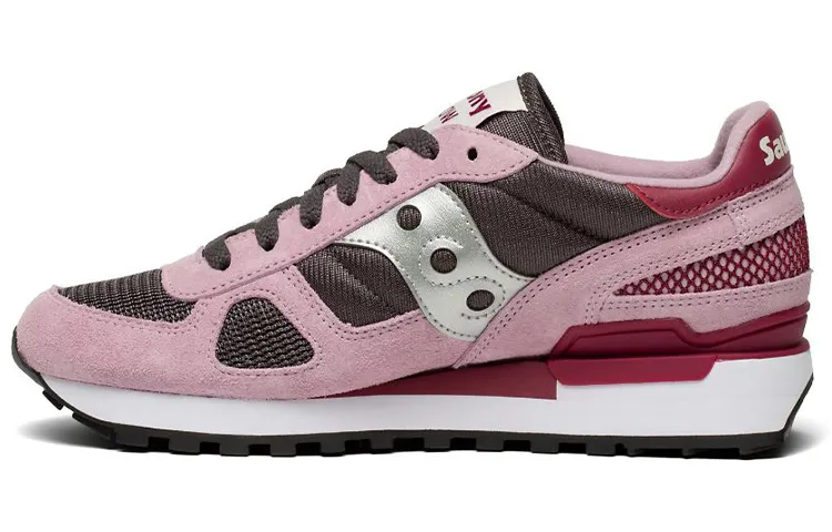 Saucony Shadow Original Running Shoes Women's Low Top Pink/Gray/White