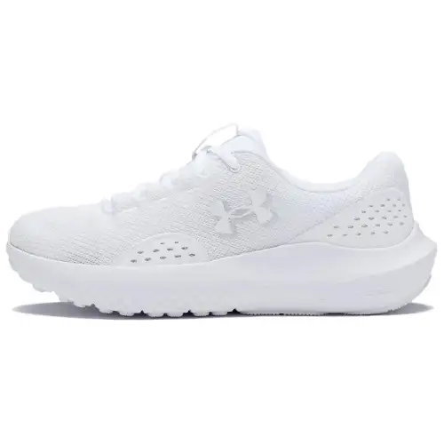 Under Armour Charged Surge 4 Abrasion Resistant Low top Casual Running Shoes Men's White