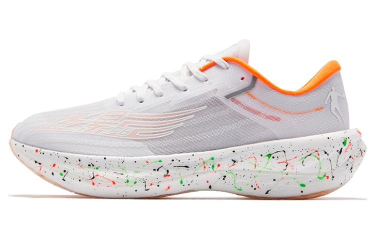 QIAODAN Feiying PB2.0 Cushioning Slip Resistant Abrasion Resistant Low top Running Shoes Men’s White
