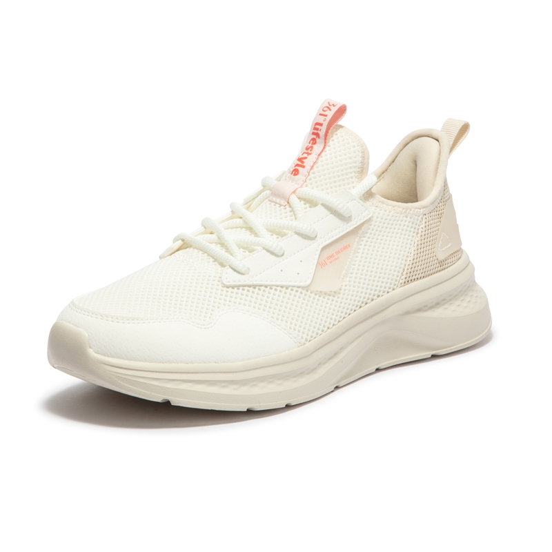 361° Low top Casual Sprint City Commuting Running Shoes Women’s Feather White