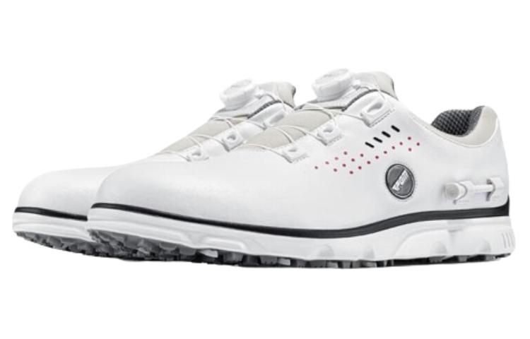 PGM Slip Resistant Abrasion Resistant Low top Golf Shoes Men’s White Gray