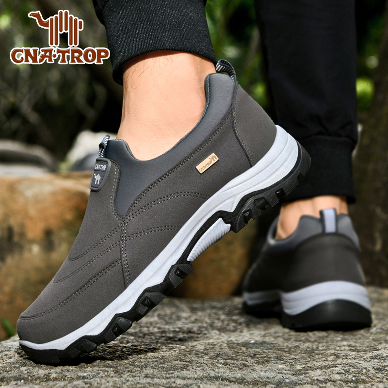 LINGHANGLUOTUO Comfortable Slip Resistant Abrasion Resistant Slip Resistant Abrasion Resistant Low top Outdoor Shoes