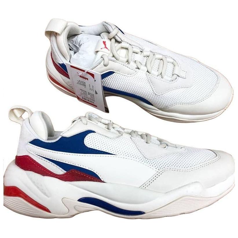 Женские кроссовки PUMA Thunder (бело-сине-красные) — фото 3