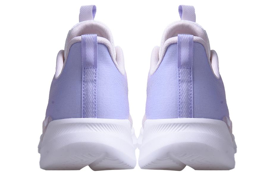 XTEP Xingyun Fabric Slip Resistant, Abrasion Resistant, Breathable Low top Running Shoes Women’s Pink Purple