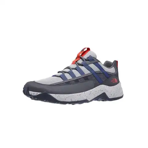 THE NORTH FACE Breathable Low top Outdoor Shoes Men's Gray