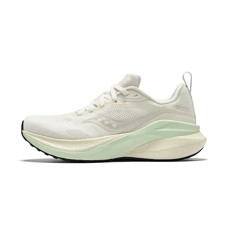 Saucony MARSHAL Slip Resistant Abrasion Resistant Low top Running Shoes Women's Beige Silver