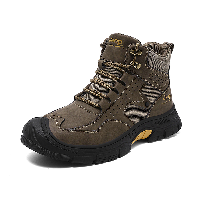 Jeep High top Outdoor Shoes Men’s Khaki