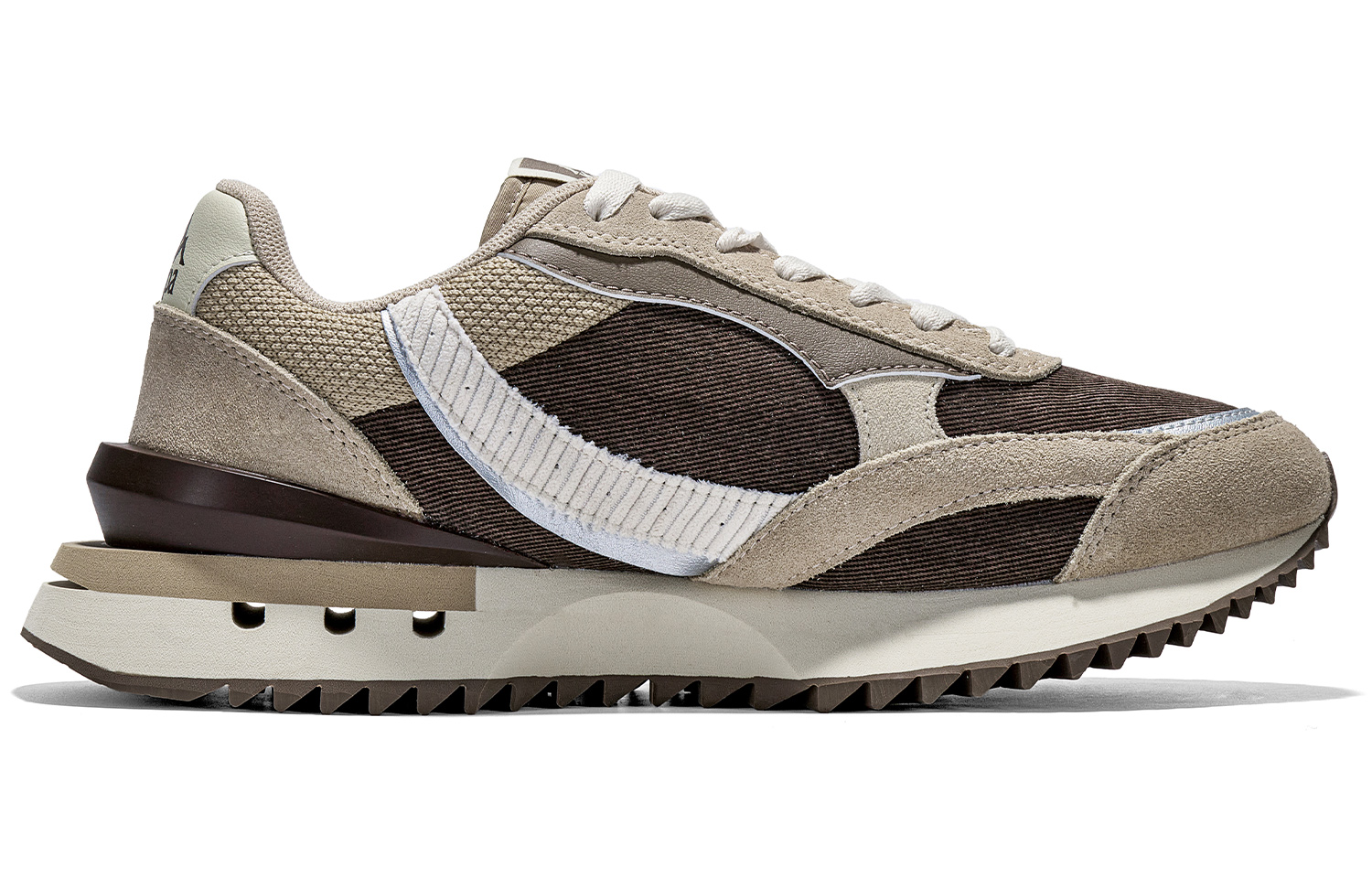 Kappa Slip Resistant Abrasion Resistant Low top Running Shoes Unisex Khaki
