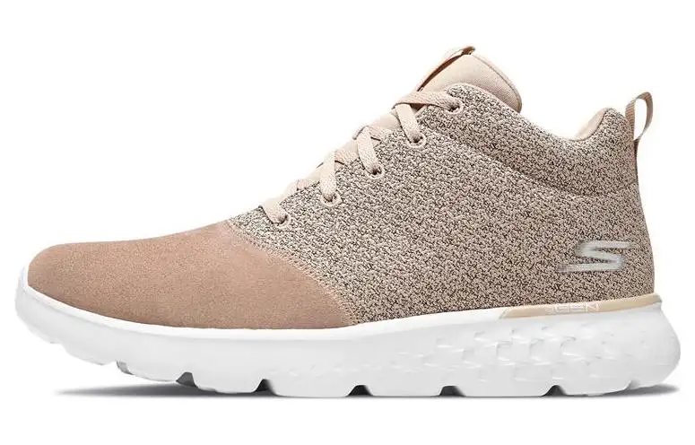 Skechers Go Run 400 Slip Resistant Abrasion Resistant Cushioning Mid top Running Shoes Brown