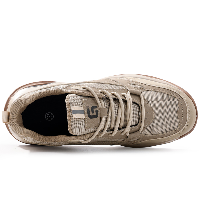 LANOUDUN Cushioning Breathable Support Low top Outdoor Shoes Men’s Khaki