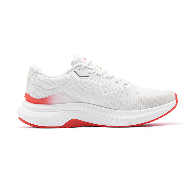 PEAK Cushioning, Wear Resistant Low top Running Shoes Men’s White Red