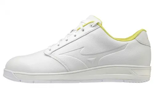Mizuno Wide Style Spikeless Ladies Low top Golf Shoes Women's White Yellow