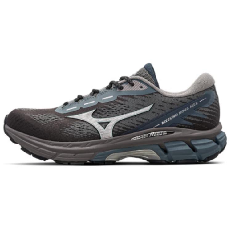 Mizuno NOVA MIX Soft And Comfortable Slip Resistant Abrasion Resistant Low top Running Shoes Unisex Gray