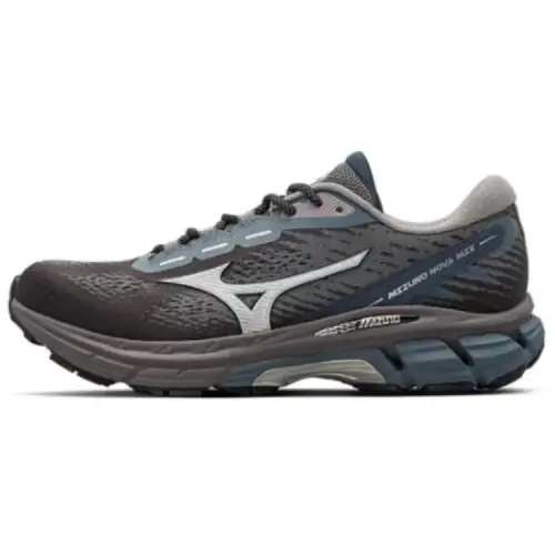 Mizuno NOVA MIX Soft And Comfortable Slip Resistant Abrasion Resistant Low top Running Shoes Unisex Gray